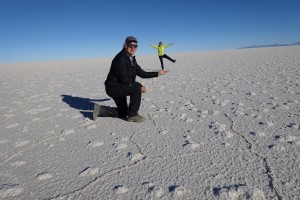 Uyuni Salzsee, Bolivien                                